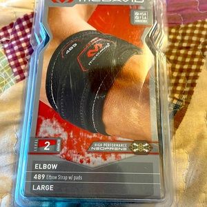Pain Relieving Elbow Strap w/Pads Size Large